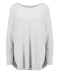 Pull surdimensionné gris Only