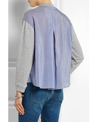 Pull surdimensionné gris Richard Nicoll