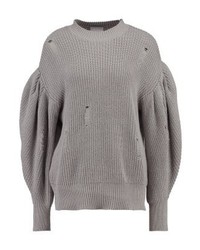 Pull surdimensionné gris Won Hundred