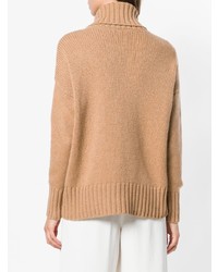 Pull surdimensionné marron clair Incentive! Cashmere