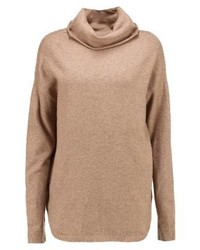 Pull surdimensionné marron clair Vero Moda