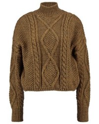 Pull surdimensionné moutarde New Look