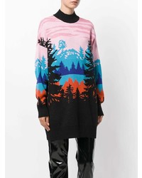 Pull surdimensionné multicolore MSGM