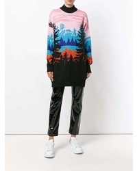 Pull surdimensionné multicolore MSGM