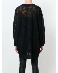 Pull surdimensionné noir Givenchy