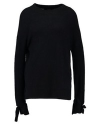 Pull surdimensionné noir Vero Moda