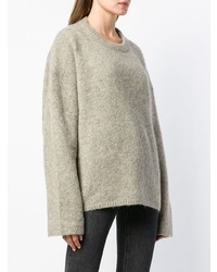 Pull surdimensionné olive Totême