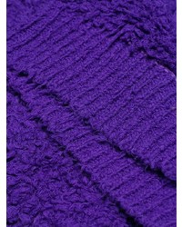 Pull surdimensionné violet Marni