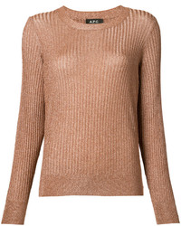 Pull tabac A.P.C.