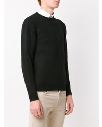 Pull torsadé noir Egrey