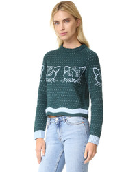 Pull vert foncé Paul & Joe Sister