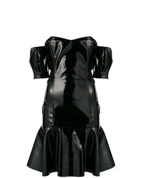 Robe à épaules dénudées noir Cristina Savulescu