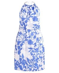 Robe à fleurs bleu clair Esprit