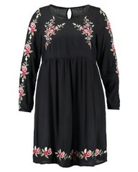 Robe à fleurs noire Evans