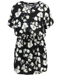 Robe à fleurs noire Sparkz