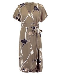 Robe à fleurs olive Minimum