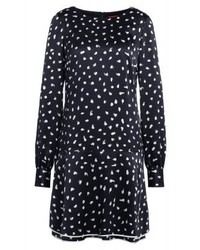 Robe á pois noire Hugo Boss