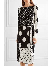 Robe á pois noire Marc Jacobs