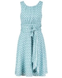 Robe á pois vert menthe Esprit