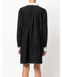 Robe à volants noire Sonia Rykiel