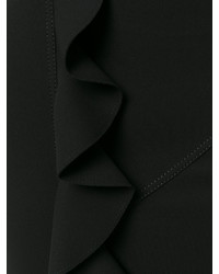 Robe à volants noire Givenchy