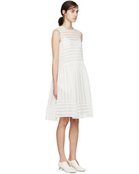 Robe blanche Erdem