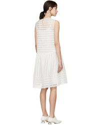 Robe blanche Erdem