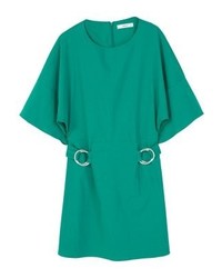 Robe bleu canard Mango