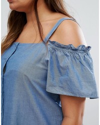 Robe bleu clair Asos