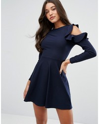 Robe bleu marine Lipsy