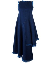 Robe bleu marine MARQUES ALMEIDA