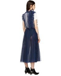 Robe bleu marine MSGM