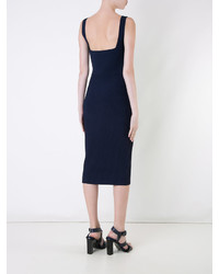 Robe bleu marine Dion Lee