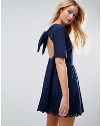 Robe bleue Asos