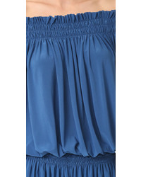 Robe bleue Norma Kamali