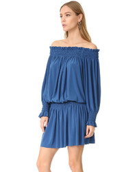 Robe bleue Norma Kamali