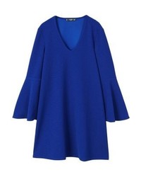 Robe bleue Mango
