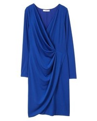 Robe bleue Mango