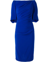 Robe bleue Talbot Runhof