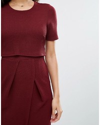 Robe bordeaux Asos