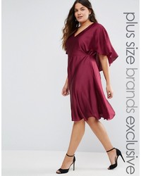 Robe bordeaux Truly You