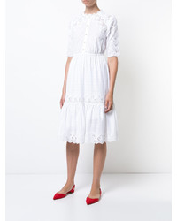 Robe brodée blanche Ulla Johnson