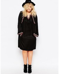 Robe brodée noire Alice & You