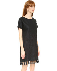 Robe brodée noire Madewell