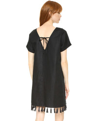 Robe brodée noire Madewell