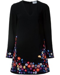 Robe brodée noire Tanya Taylor