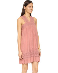 Robe brodée rose Ulla Johnson