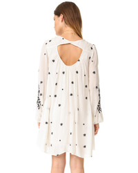 Robe brodée rouge Free People