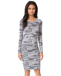 Robe camouflage grise Monrow