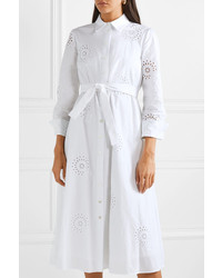 Robe chemise blanche Carolina Herrera
